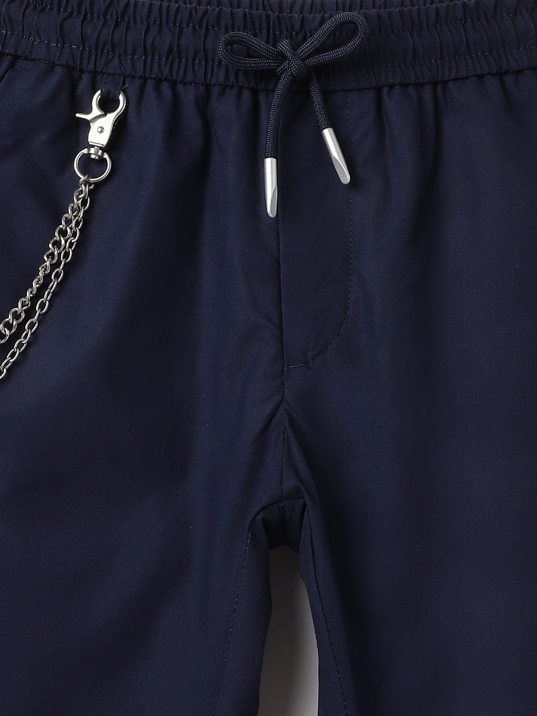 Antony Morato Boys Blue Carrot Fit Solid Trouser