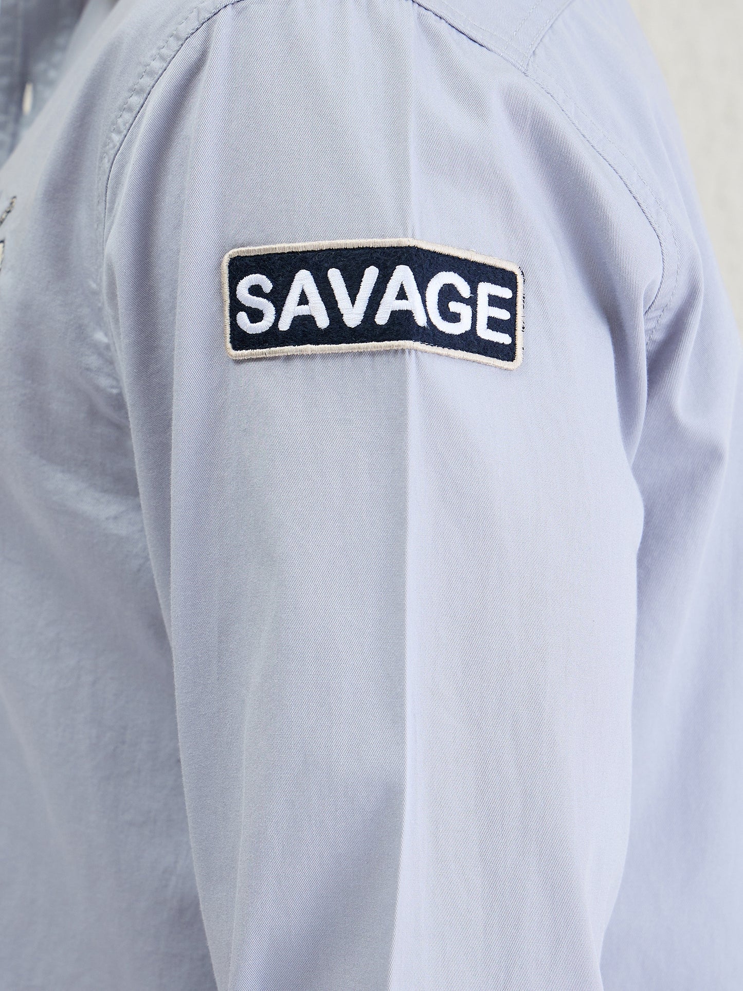 Iconic Men Grey Shirt