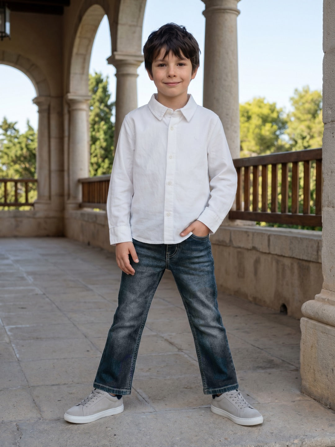 Blue Giraffe Boys Blue Jeans