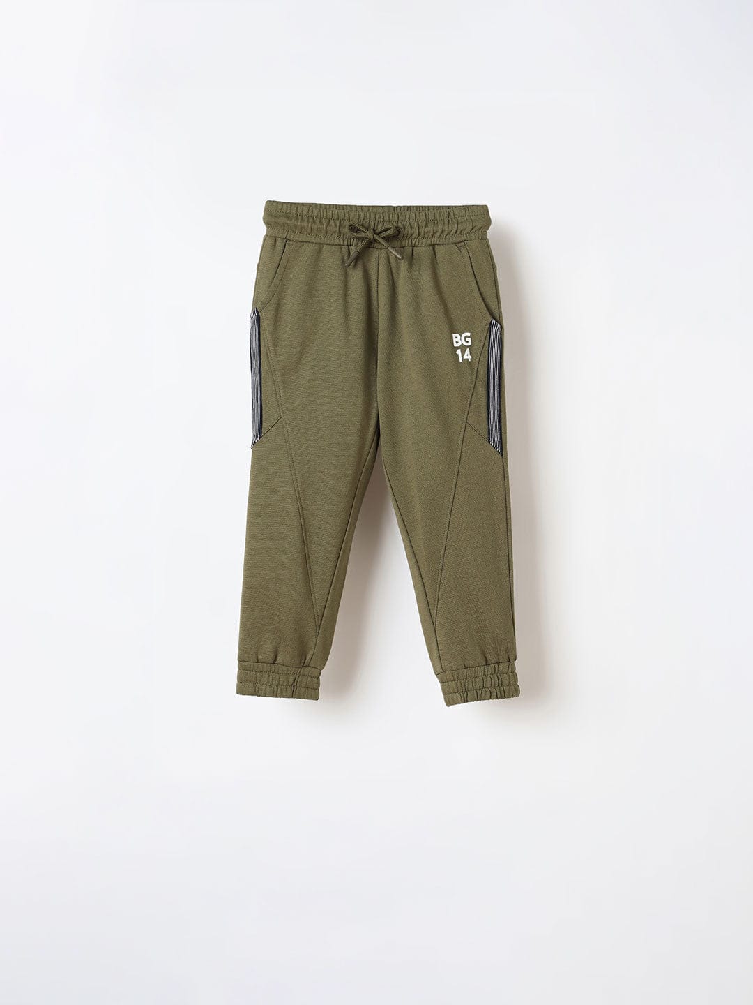 Blue Giraffe Boys Olive Jogger