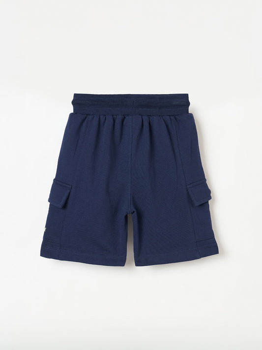 Blue Giraffe Boys Blue Shorts