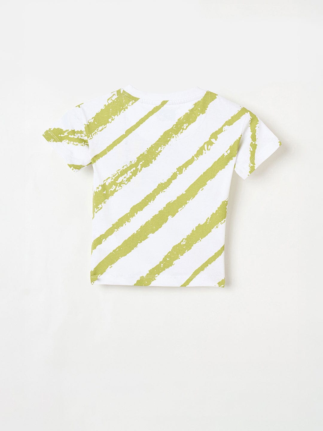 Blue Giraffe Boys Green Tshirt