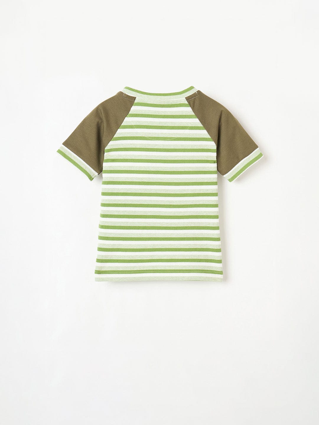 Blue Giraffe Boys Green Tshirt