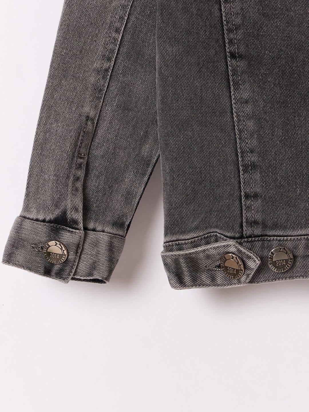 Blue Giraffe Boys Black Notched Lapel Jacket