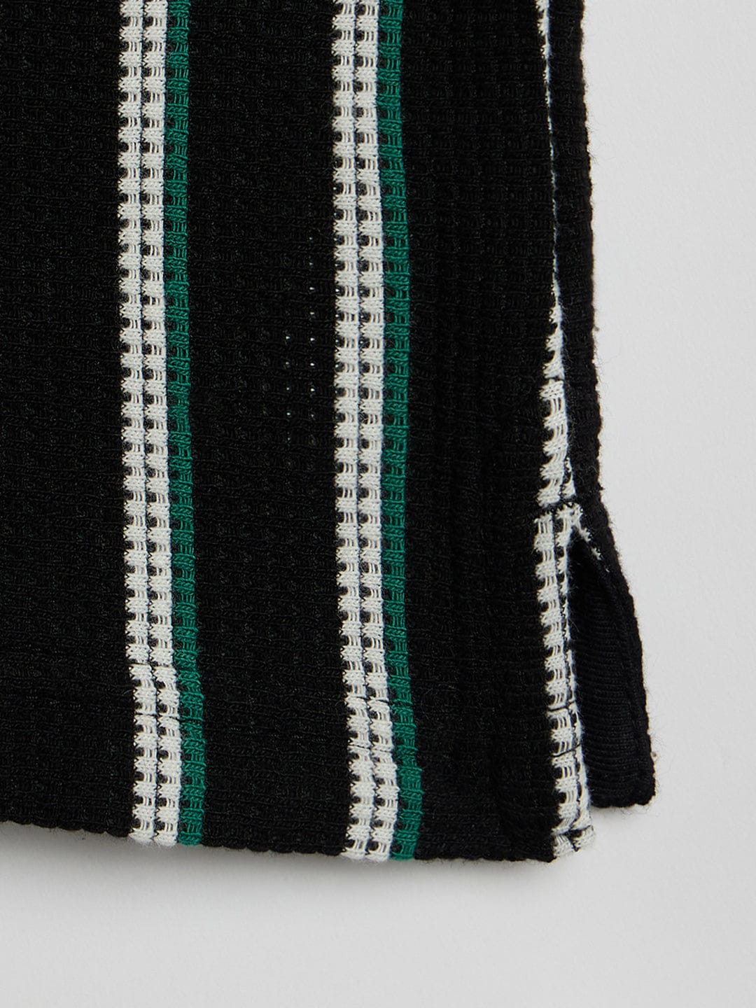 Blue Giraffe Boys Multicolor Striped Polo Tshirt