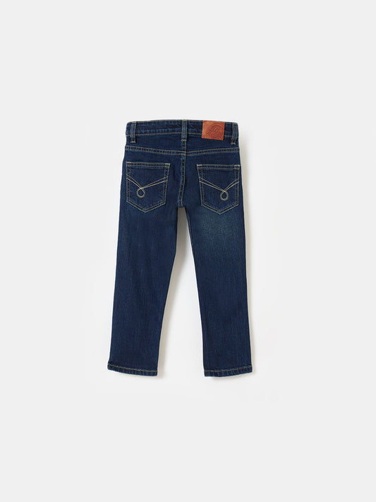 Blue Giraffe Boys Blue Slim Fit Denim Jeans