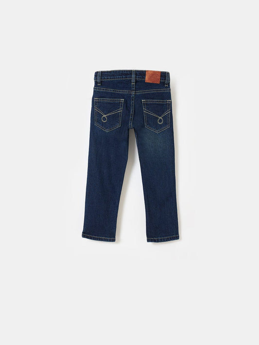 Blue Giraffe Boys Blue Slim Fit Denim Jeans