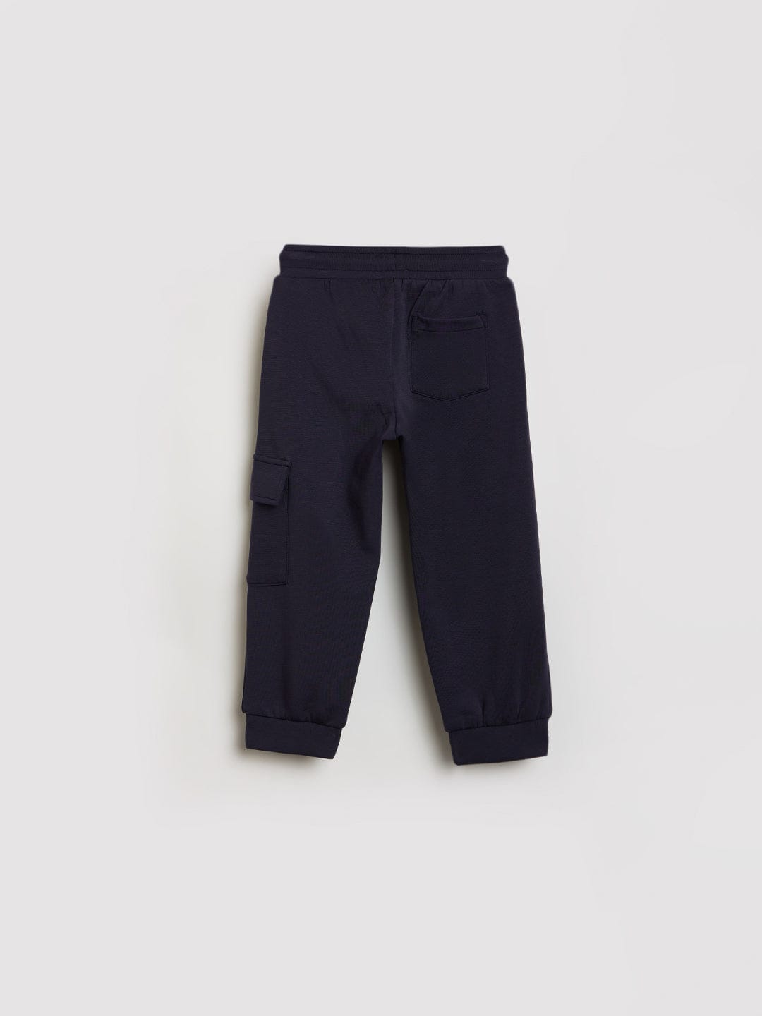 Blue Giraffe Boys Blue Jogger Fit Graphic Sweatpant