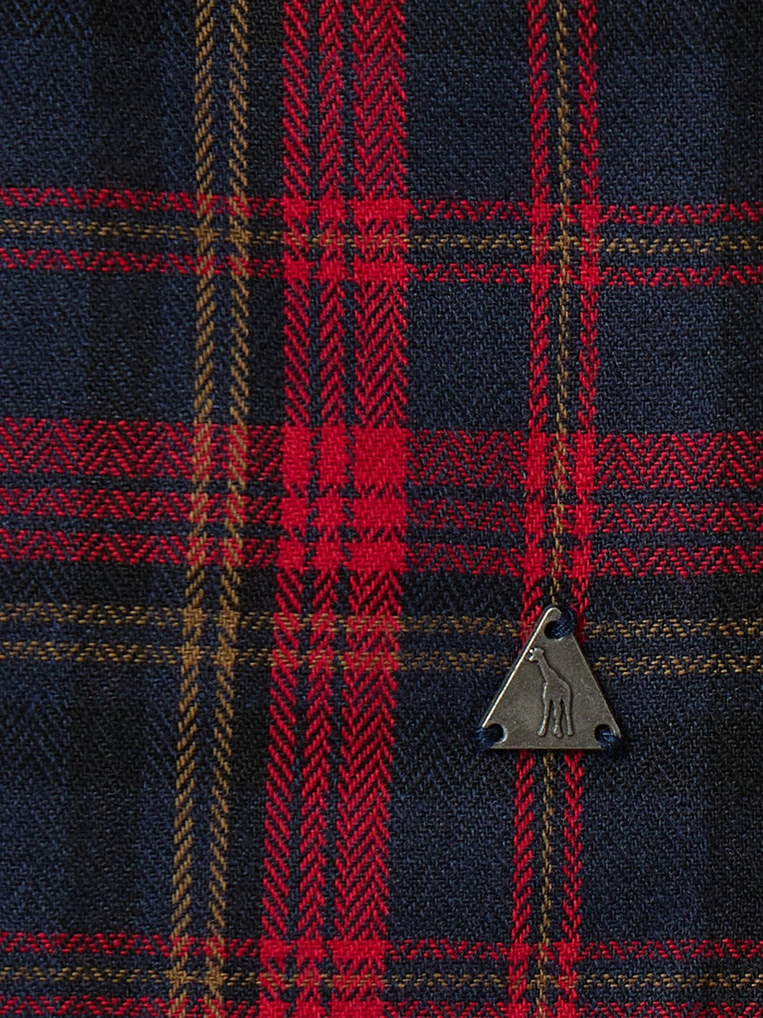 Blue Giraffe Boys Multi Checks Collar Shirt