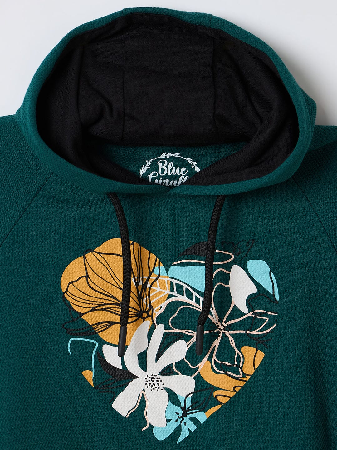 Blue Giraffe Girls Green Graphic Round Neck Dress