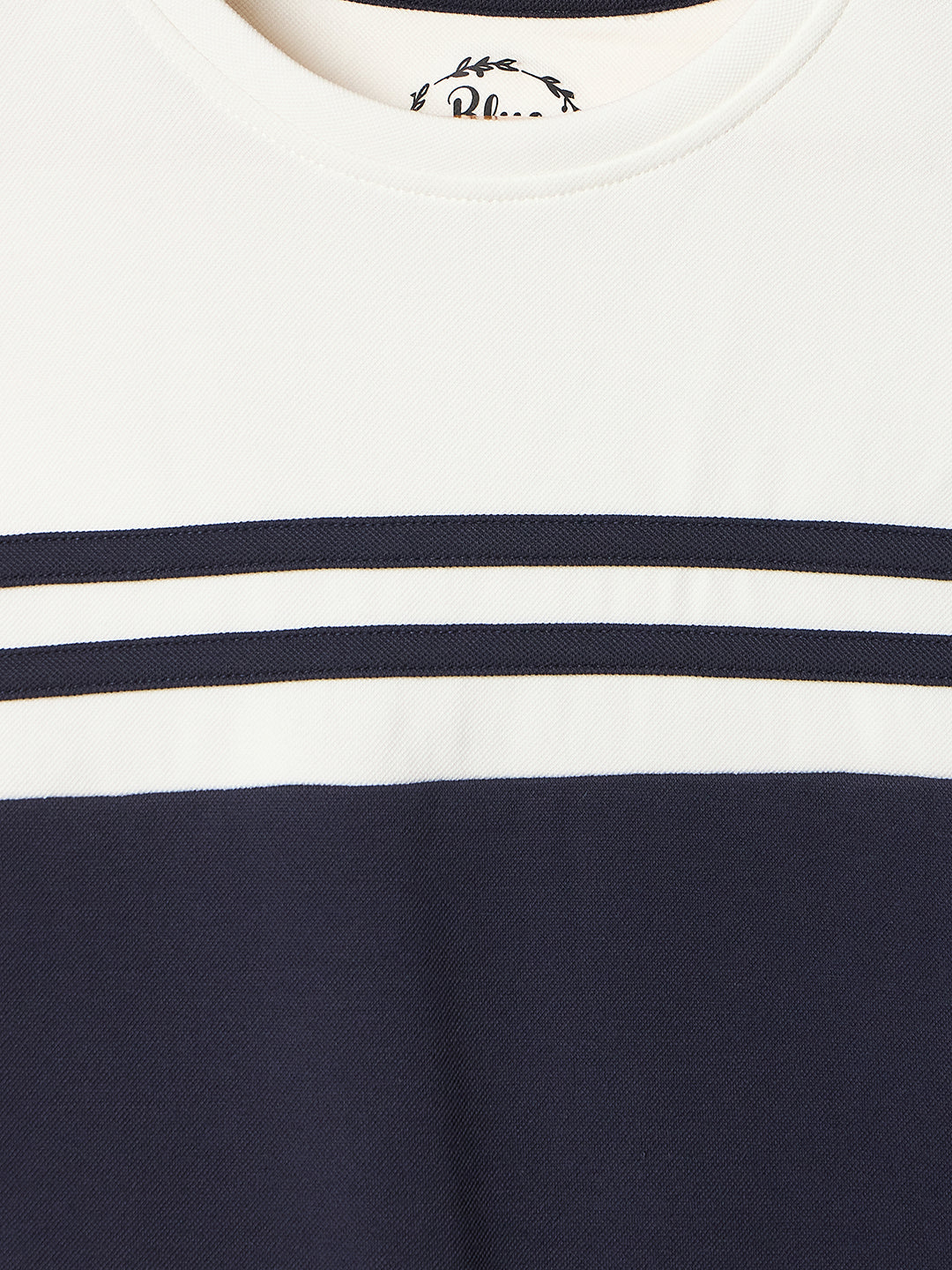 Blue Giraffe Girls Multi Coloublocked Raised Neck Dress