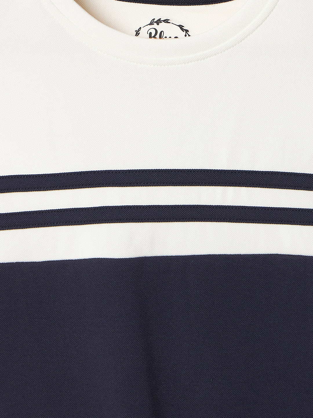 Blue Giraffe Girls Multi Coloublocked Raised Neck Dress