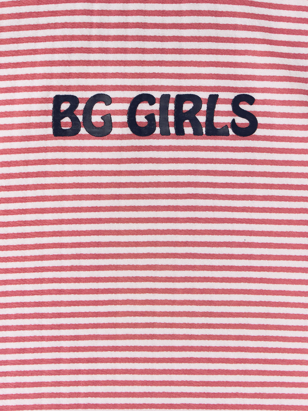 Blue Giraffe Girls Multi Striped Crew Neck Tshirt