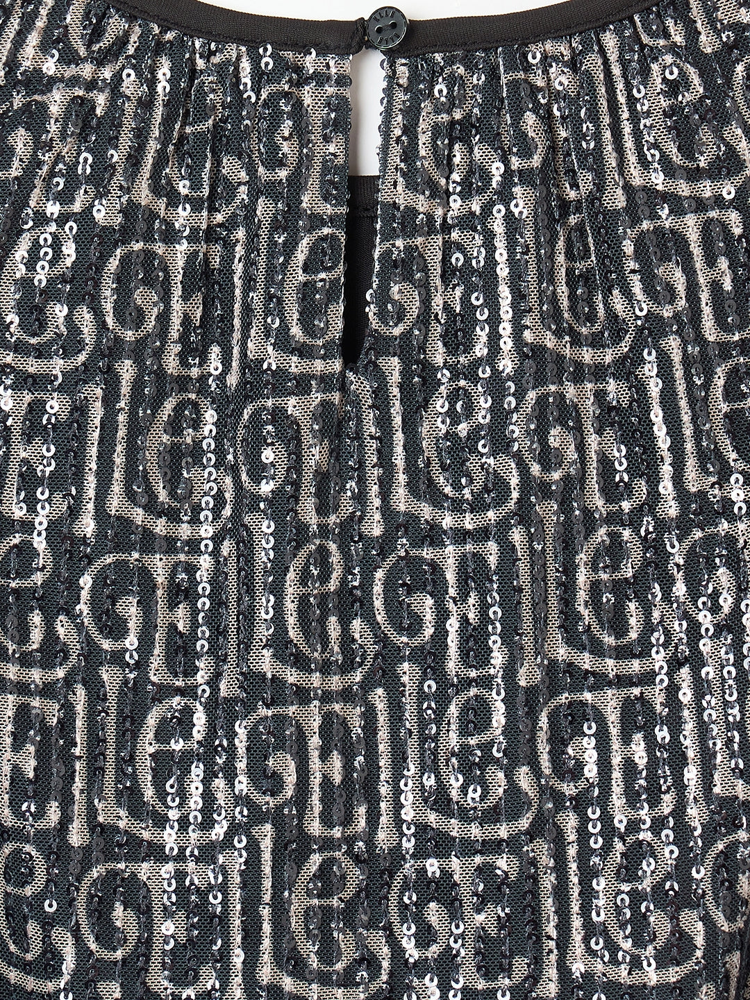 Elle Kids Girls Multi Crew Neck Dress