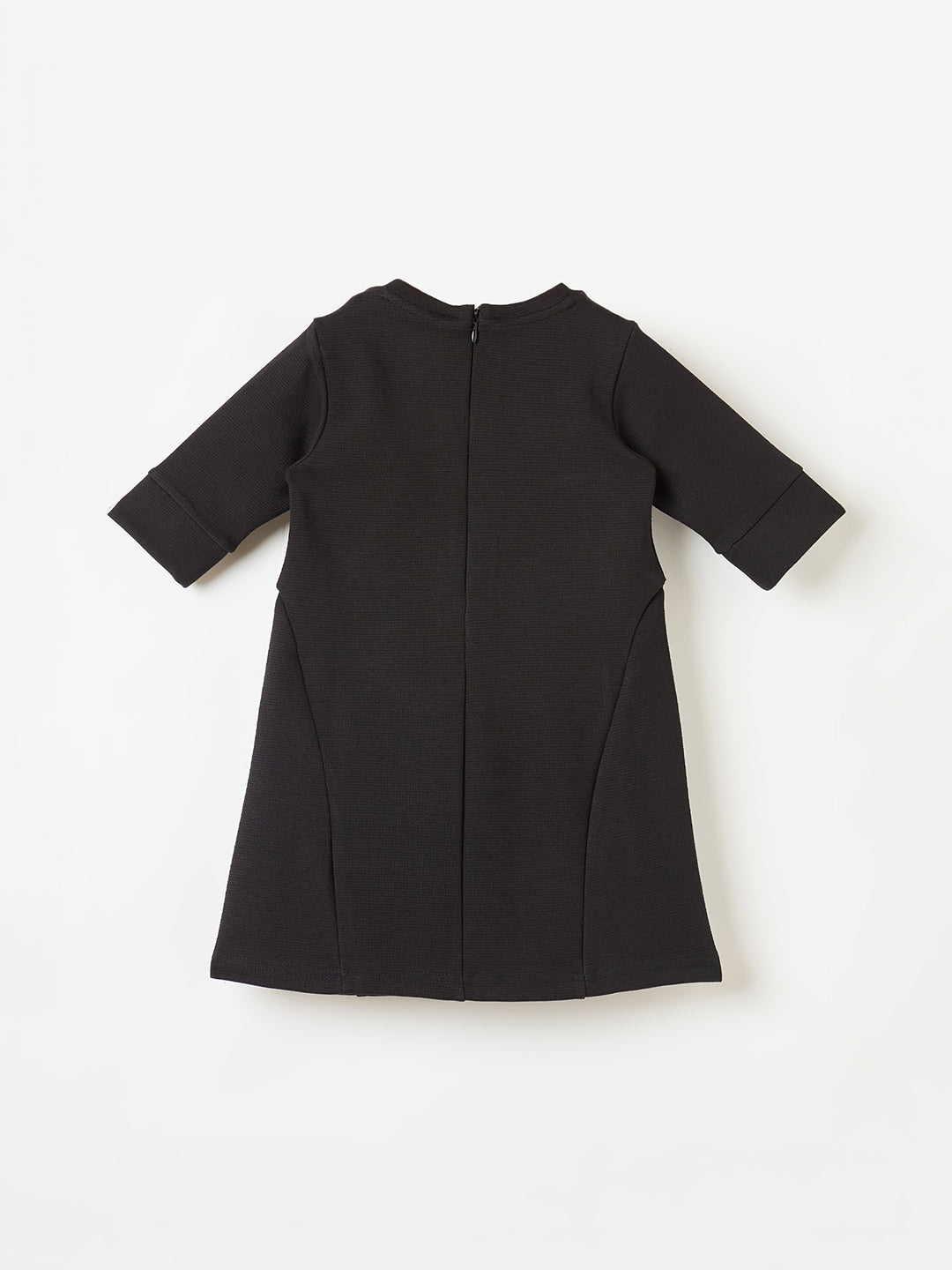 Elle Kids Multi Graphic Crew Neck Dress