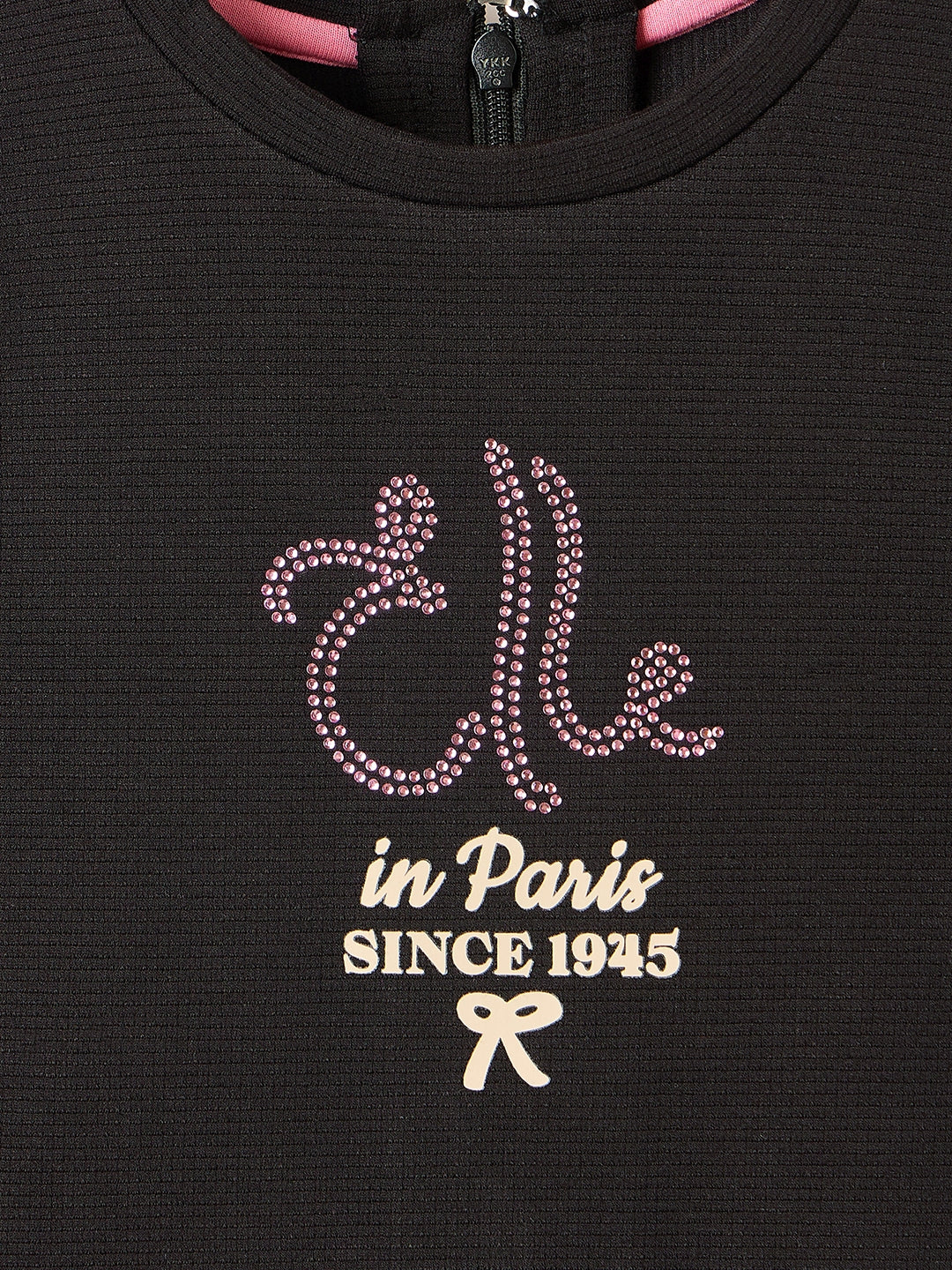 Elle Kids Multi Graphic Crew Neck Dress