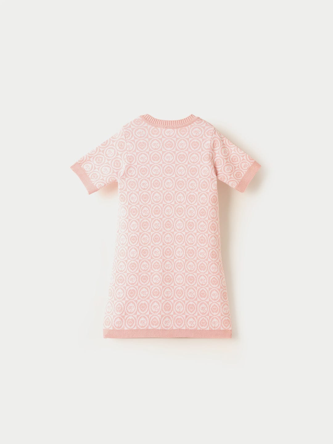 ELLE Girls Pink Crew Neck Dress