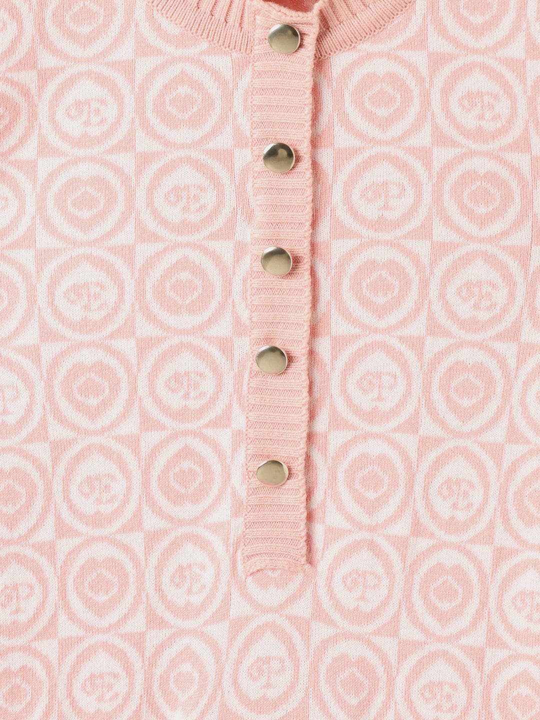 ELLE Girls Pink Crew Neck Dress