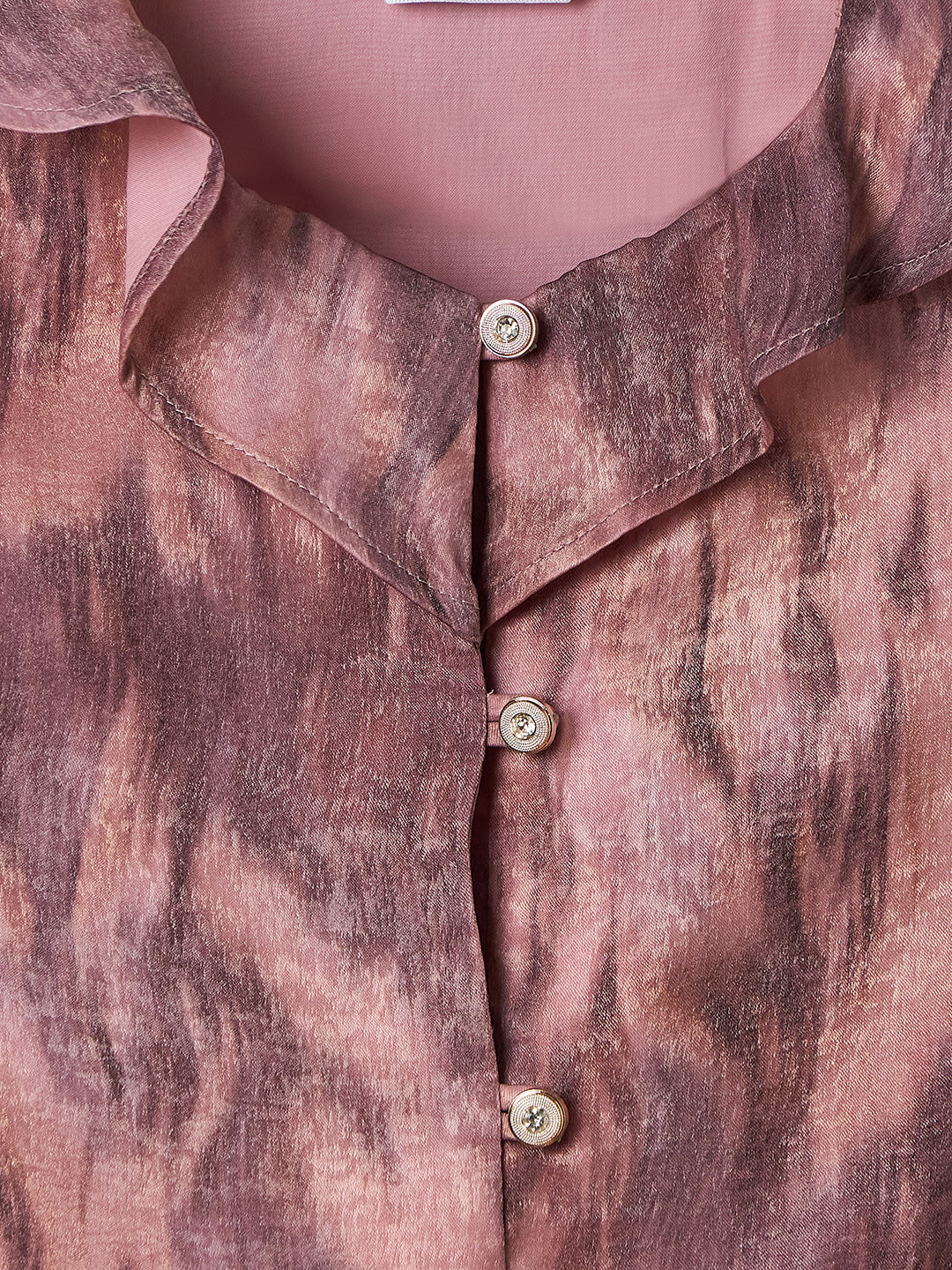 Elle Kids Multi Printed Round Neck Top