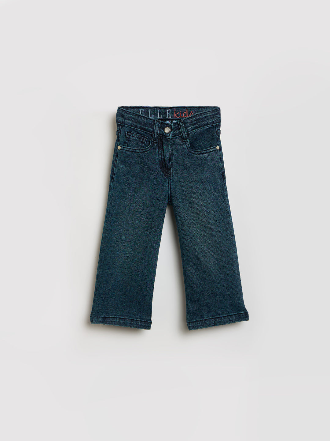 Elle Kids Blue Oversized Denim Jeans
