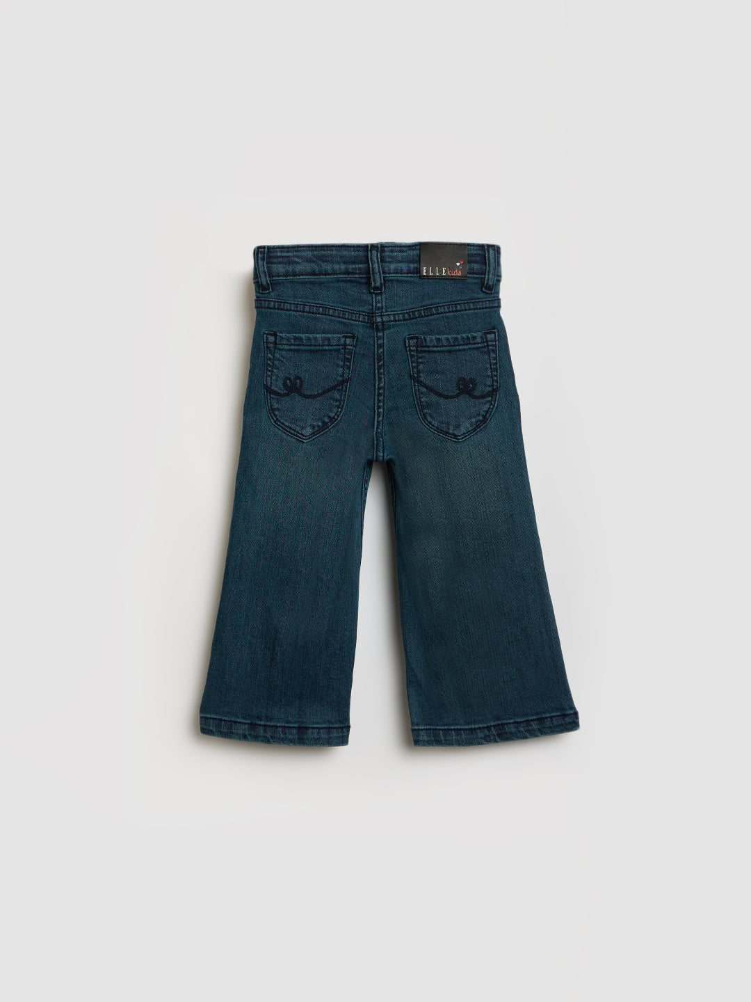 Elle Kids Blue Oversized Denim Jeans
