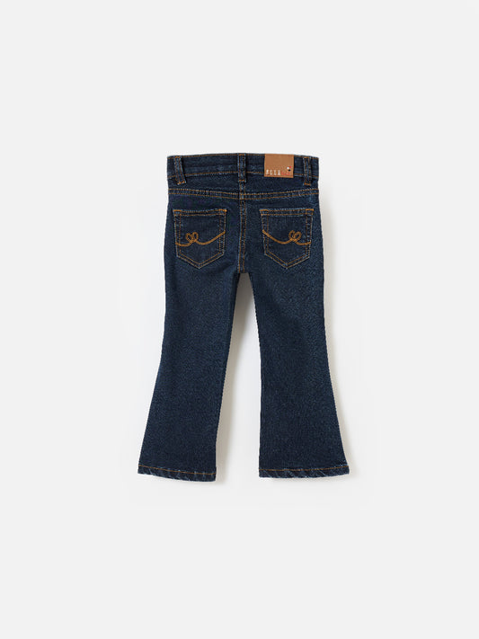 Elle Kids Blue Bootcut Denim Jeans