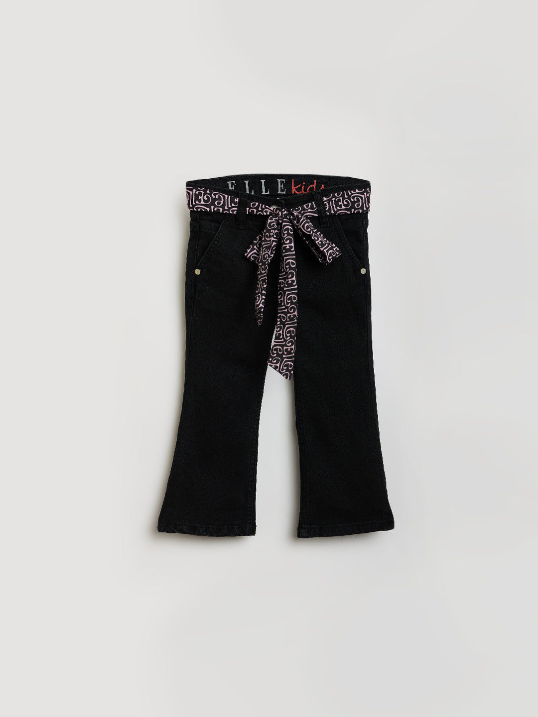 Elle Kids Black Bootcut Denim Jeans