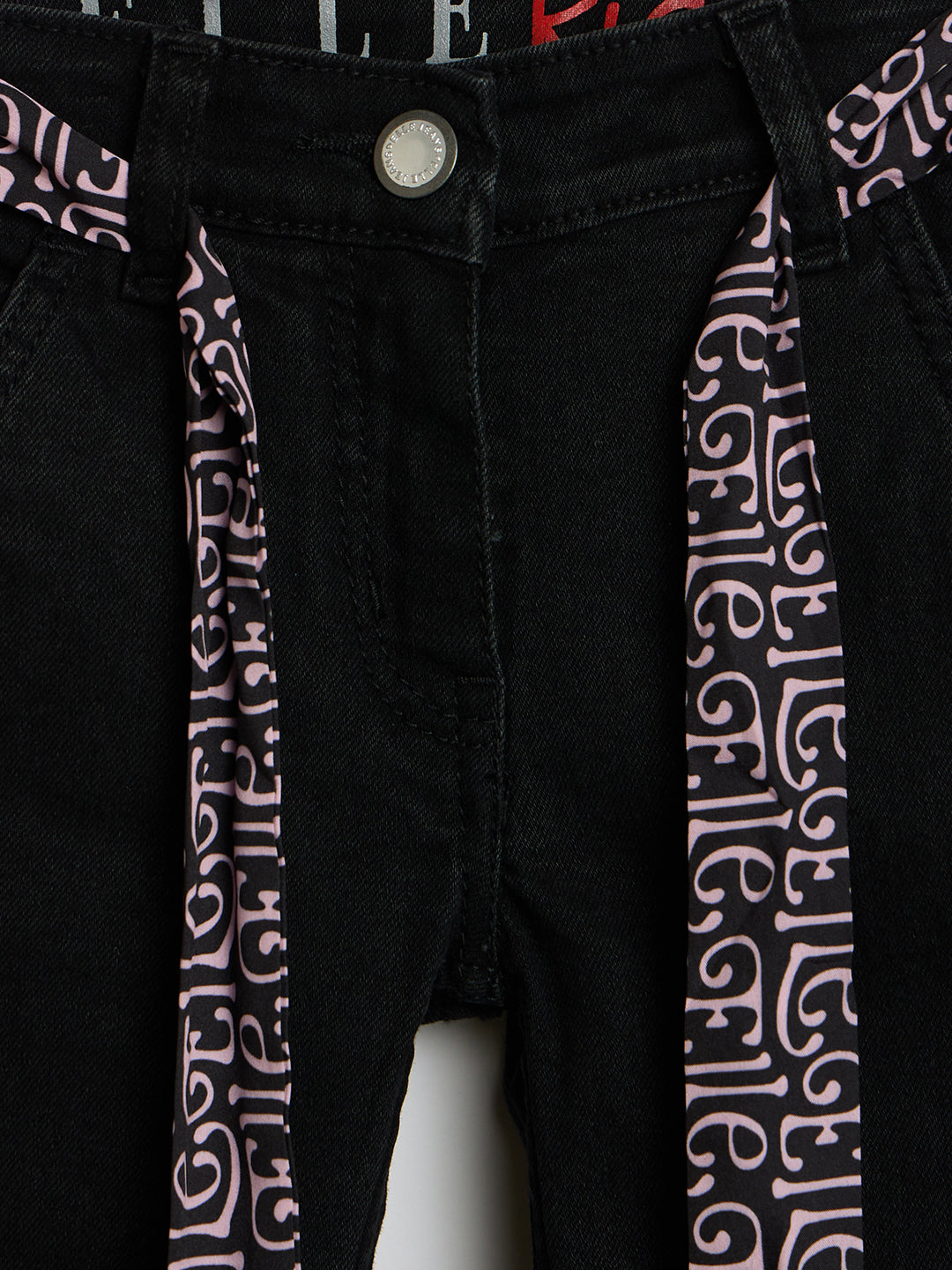 Elle Kids Black Bootcut Denim Jeans