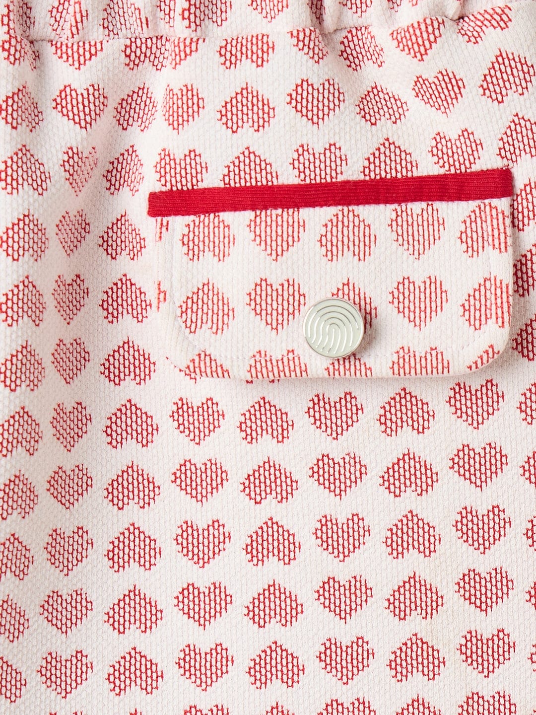 ELLE Girls Red Woven Skirt