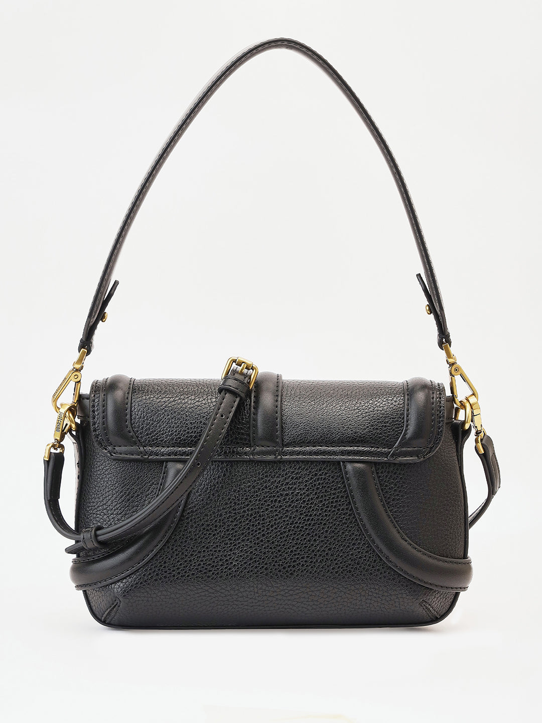 Just Cavalli Women Black Solid Shoulder Bags