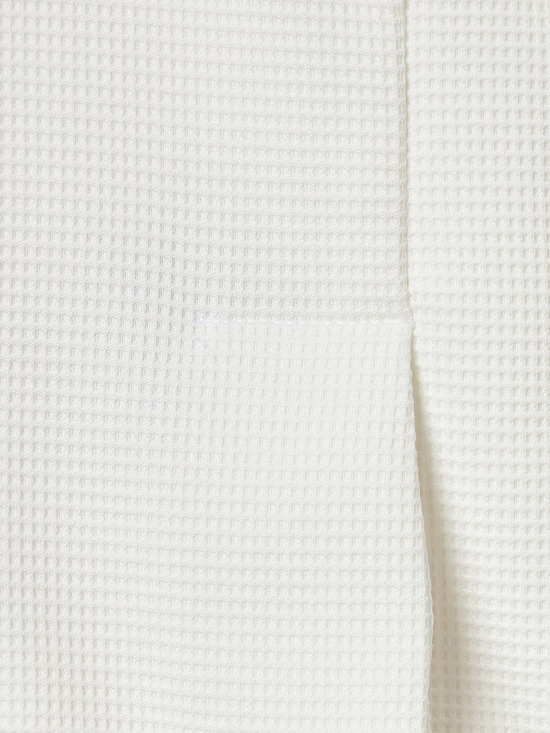 Blue Giraffe Boys Regular Fit White Textured Blazer