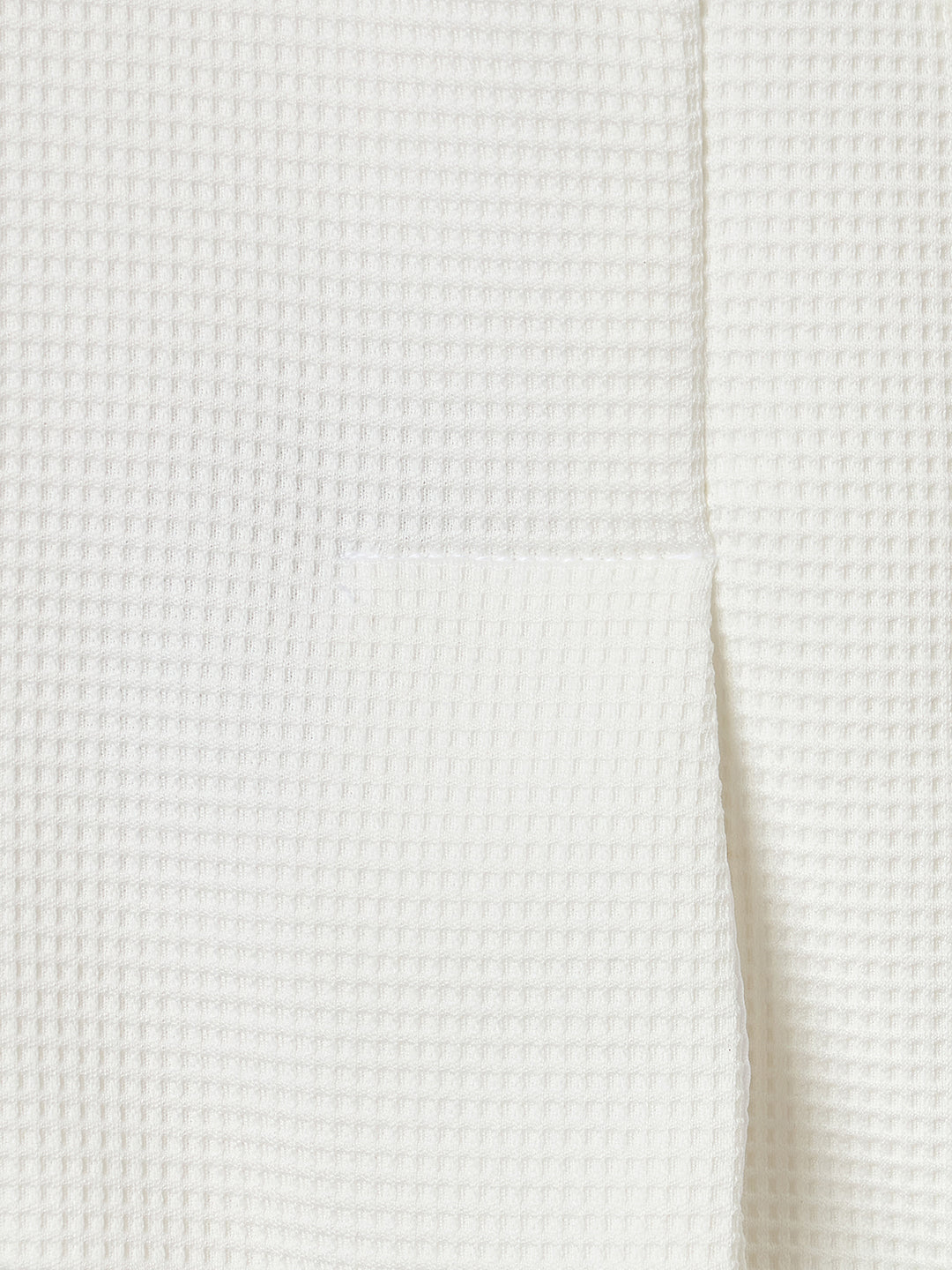 Blue Giraffe Boys Regular Fit White Textured Blazer