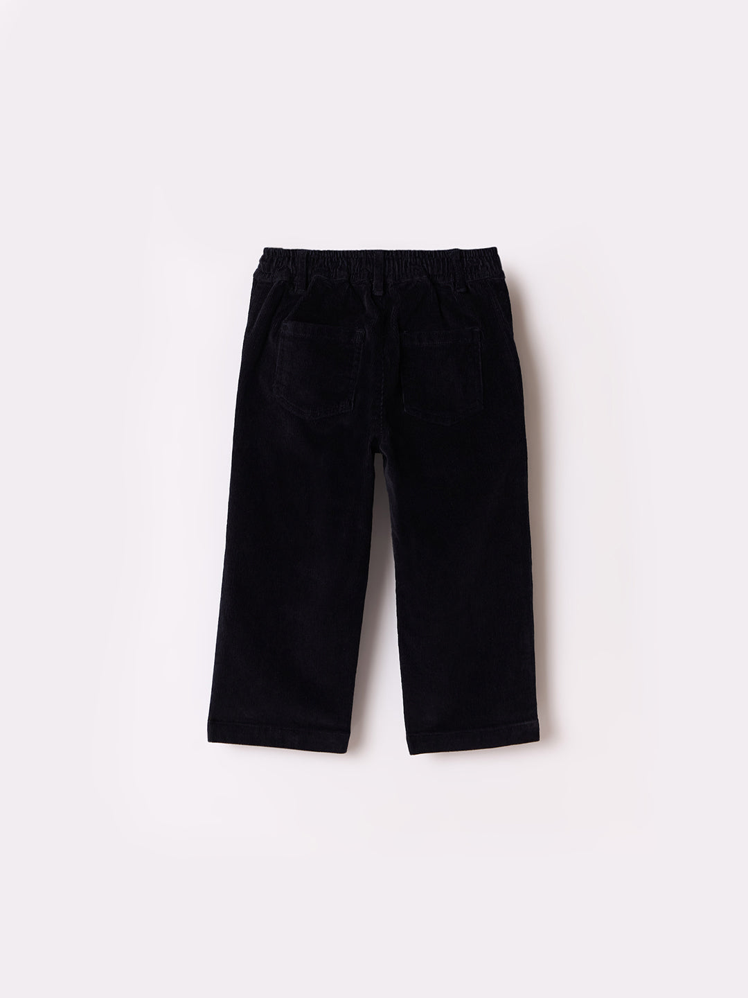 Blue Giraffe Boys Blue Regular Fit Solid Sweatpant