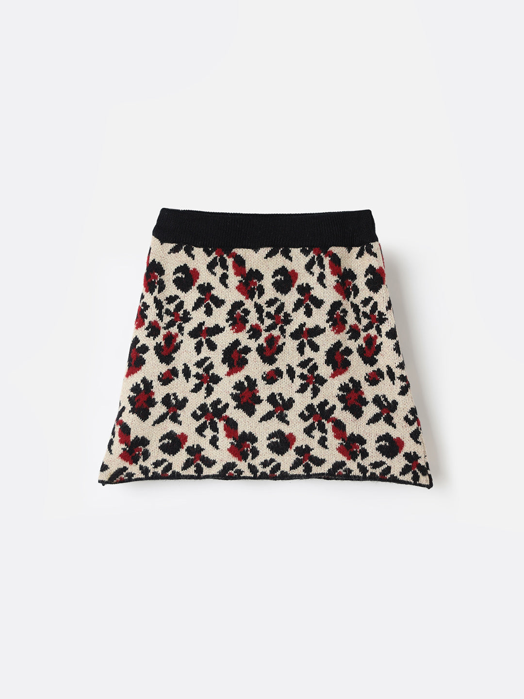 Blue Giraffe Girls Multi Regular Fit Solid Skirt