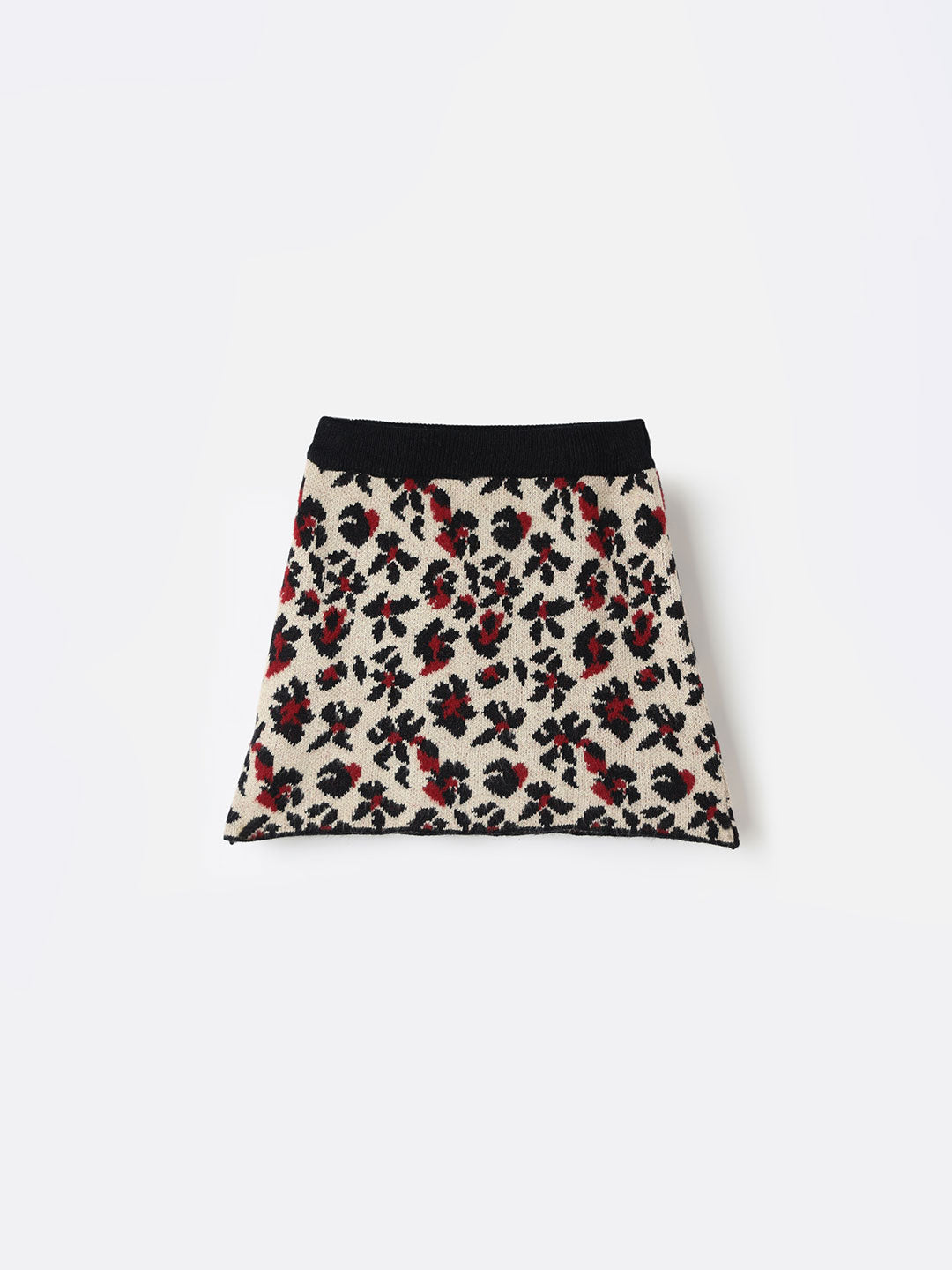 Blue Giraffe Girls Multi Regular Fit Solid Skirt