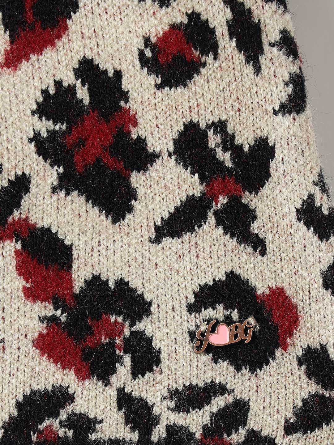 Blue Giraffe Girls Multi Regular Fit Solid Skirt