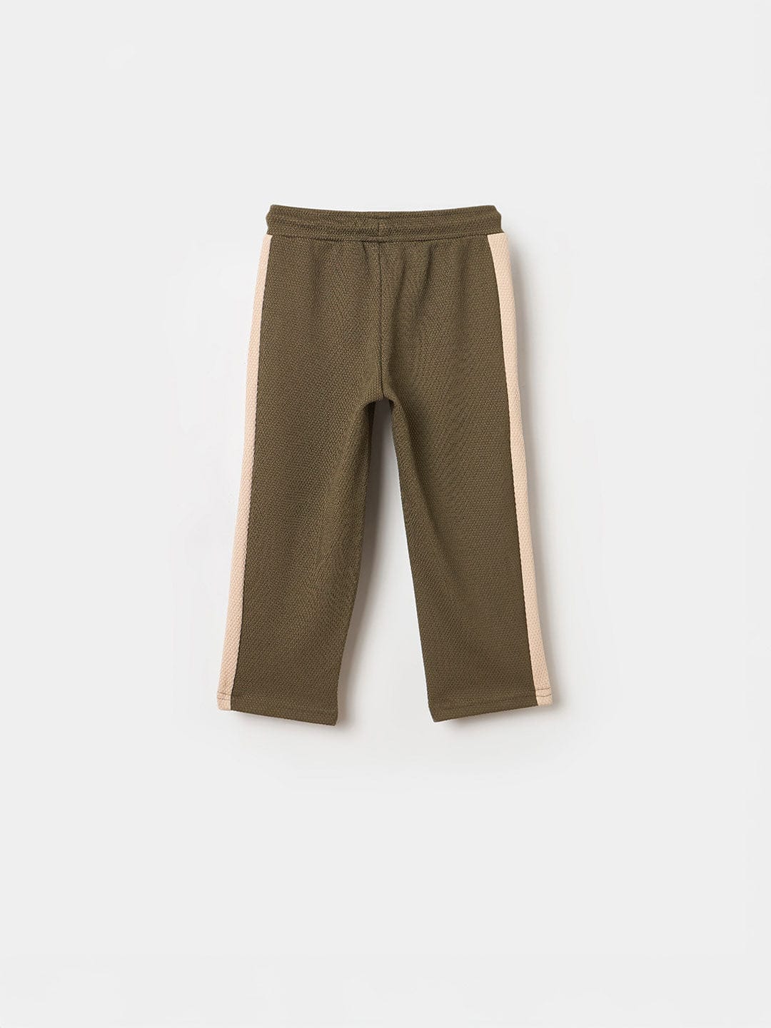 BLUE GIRAFFE Girls Green Polyester Solid Sweatpant