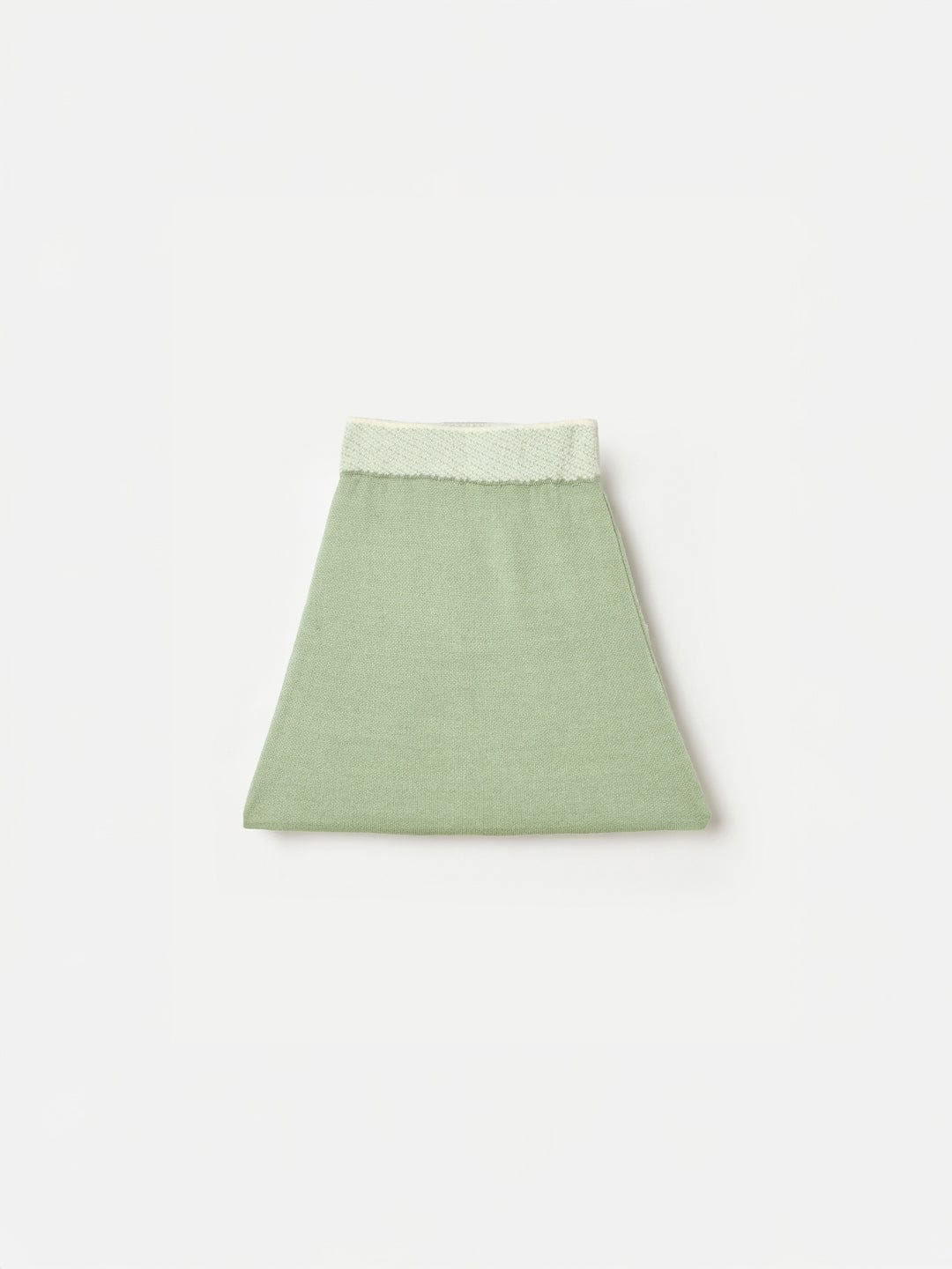 ELLE Girls Green Embroidered Skirt