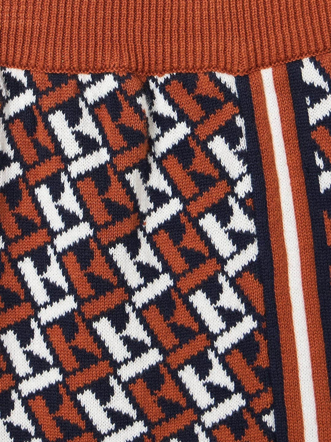 ELLE Girls Brown Printed Skirt