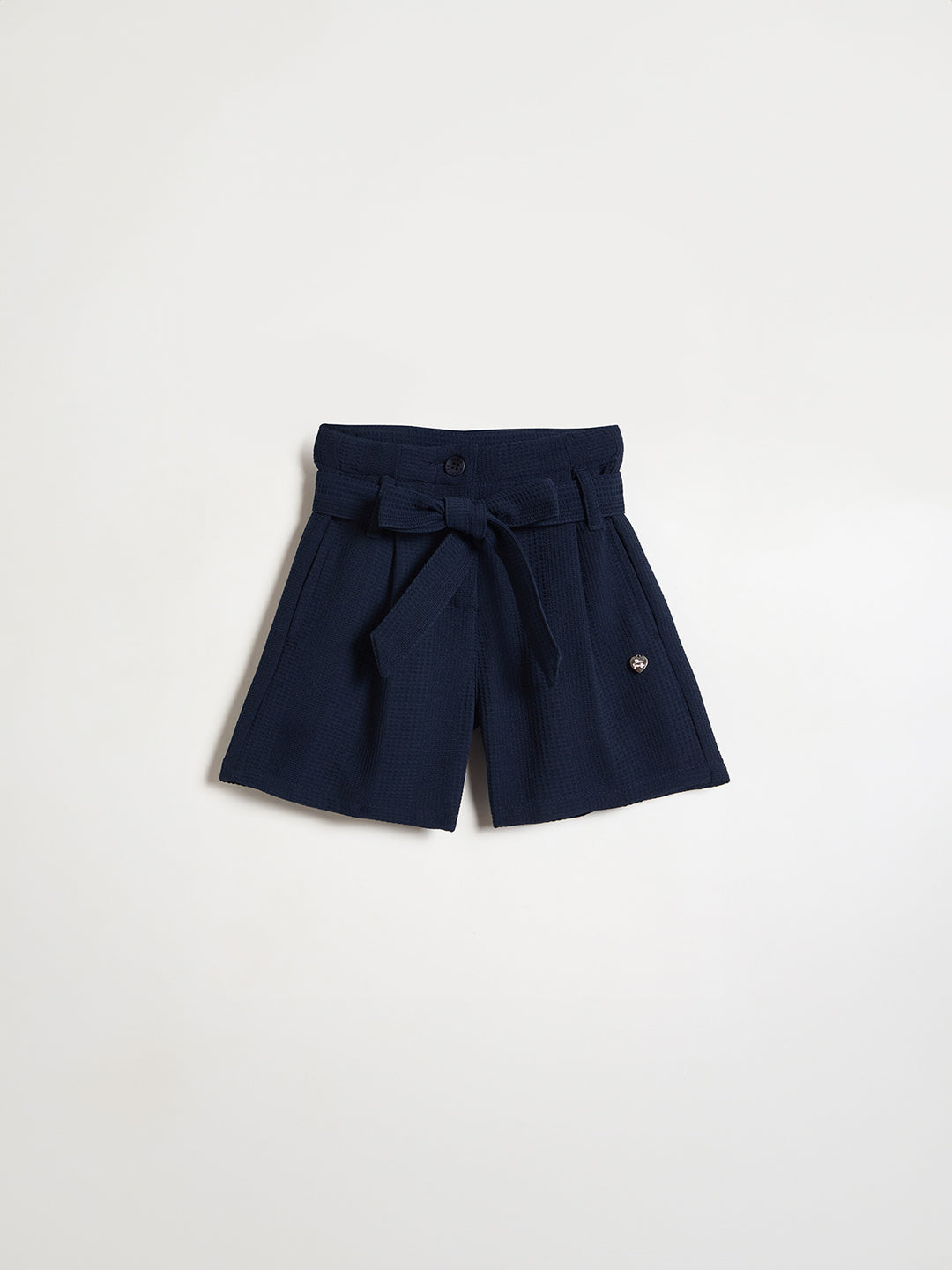 Blue Giraffe Girls Navy Blue Short