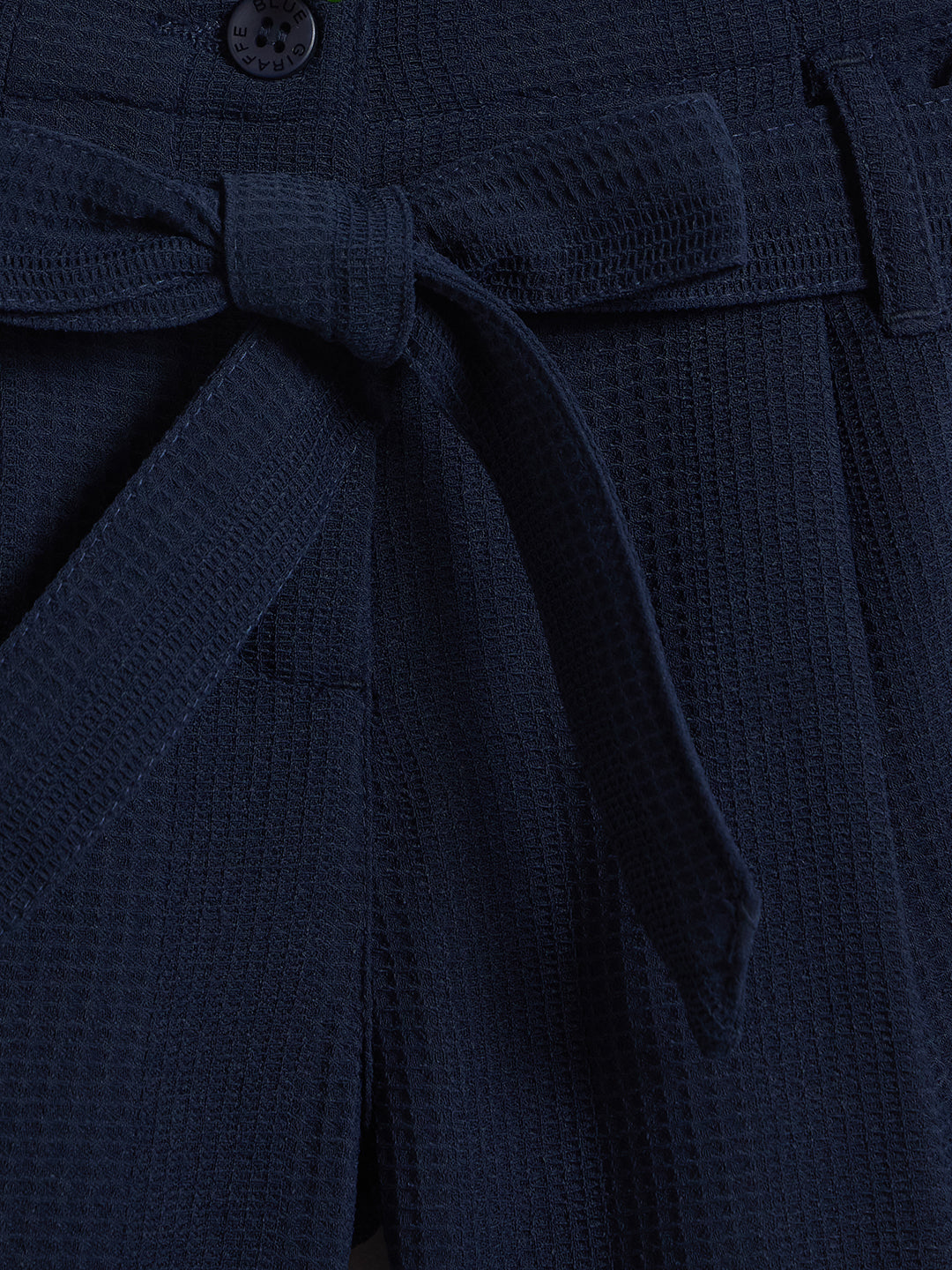 Blue Giraffe Girls Navy Blue Short