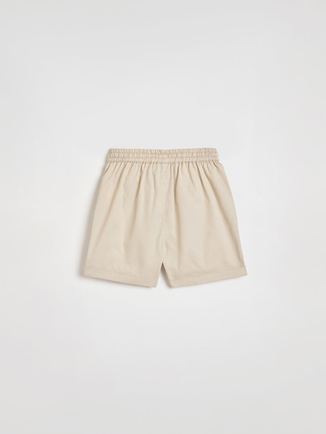 Blue Giraffe Girls Beige Short