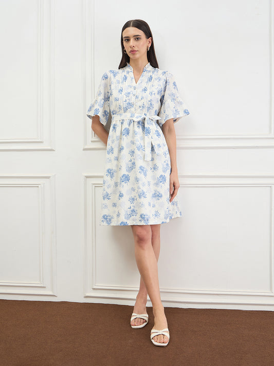 Elle Women Multicolor Floral Dress