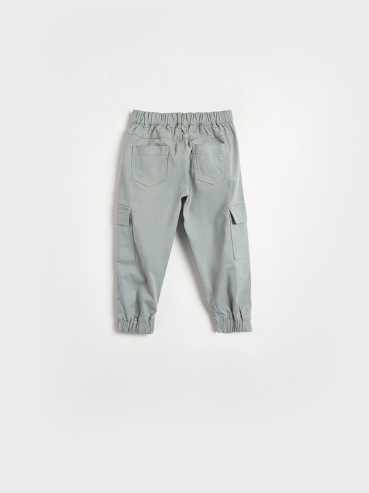Blue Giraffe Boys Green Jogger