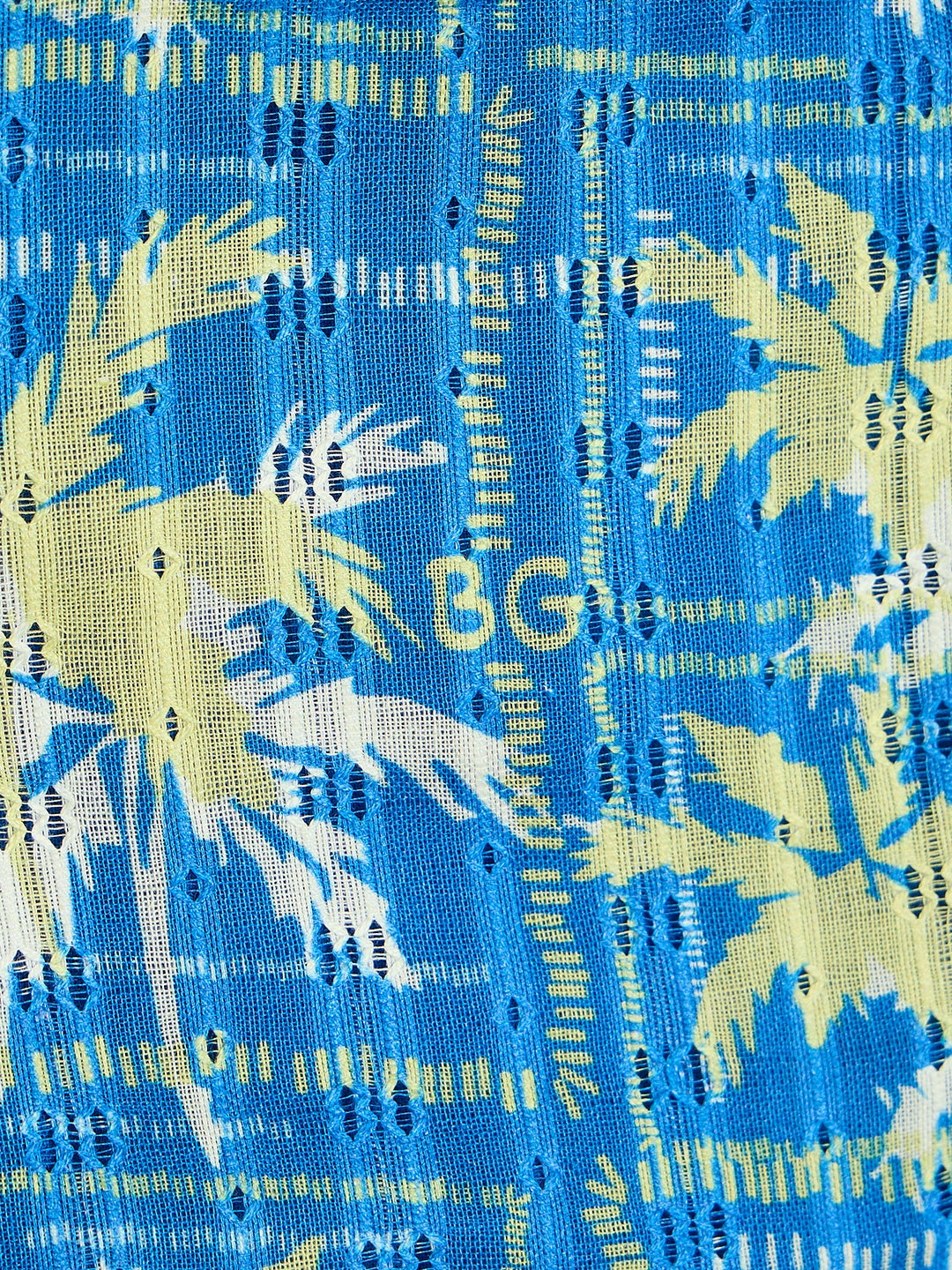 Blue Giraffe Girls Marine Blue Printed Regular Fit Pure Cotton Shorts