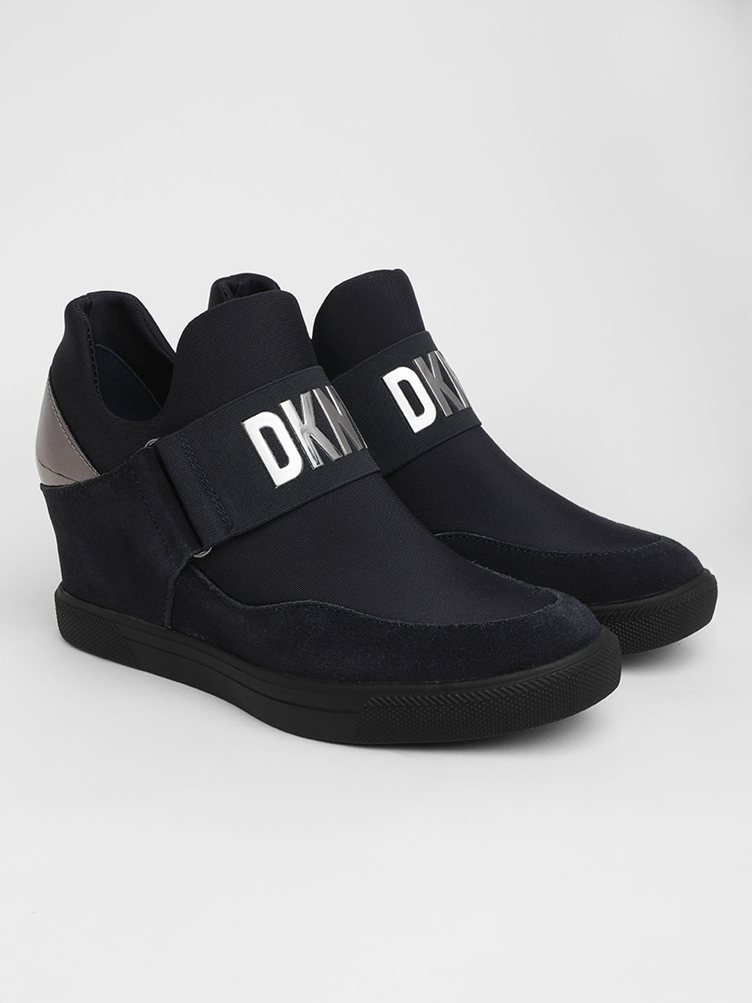 DKNY Women Navy Blue Sneakers