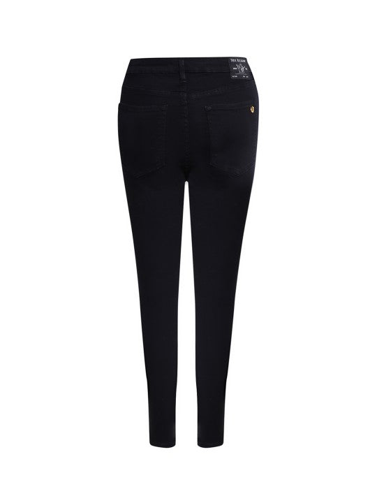 True Religion Womens Big T Halle Super Skinny Fit  Mid Rise Jeans