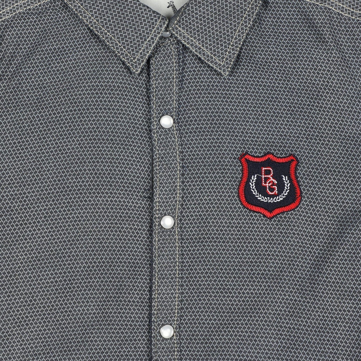 Blue Giraffe Boys Shirt