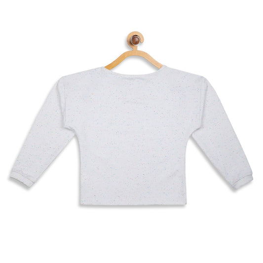 Blue Giraffe Girls Sweatshirt