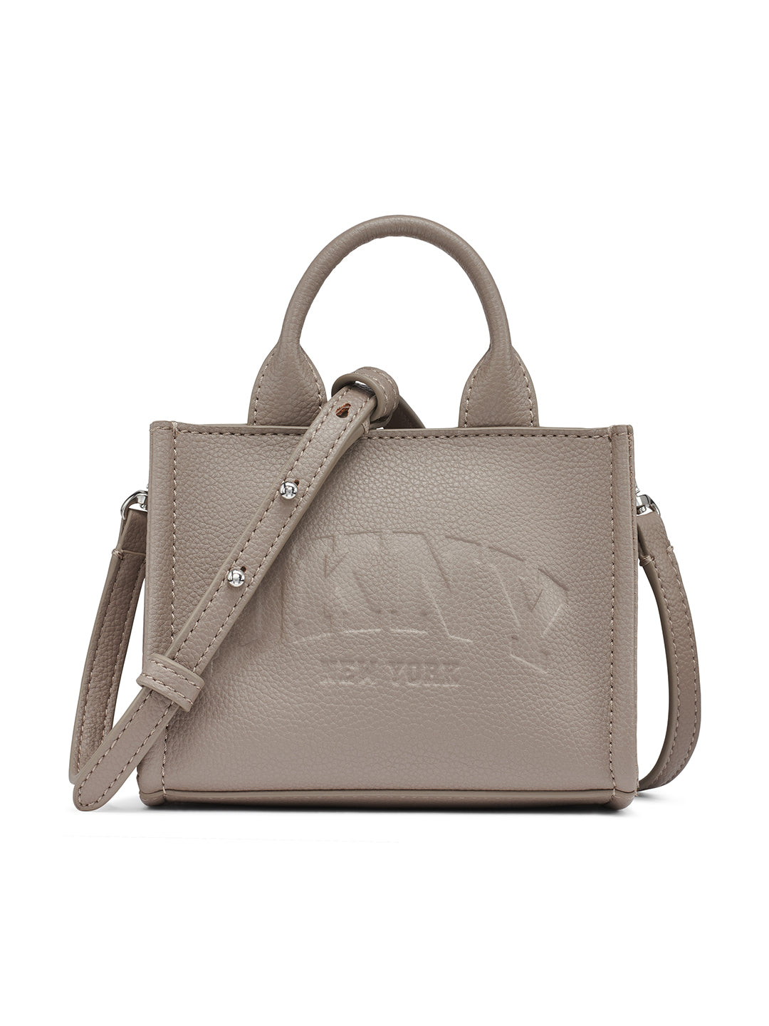 DKNY Women Beige Solid Crossbody Bags